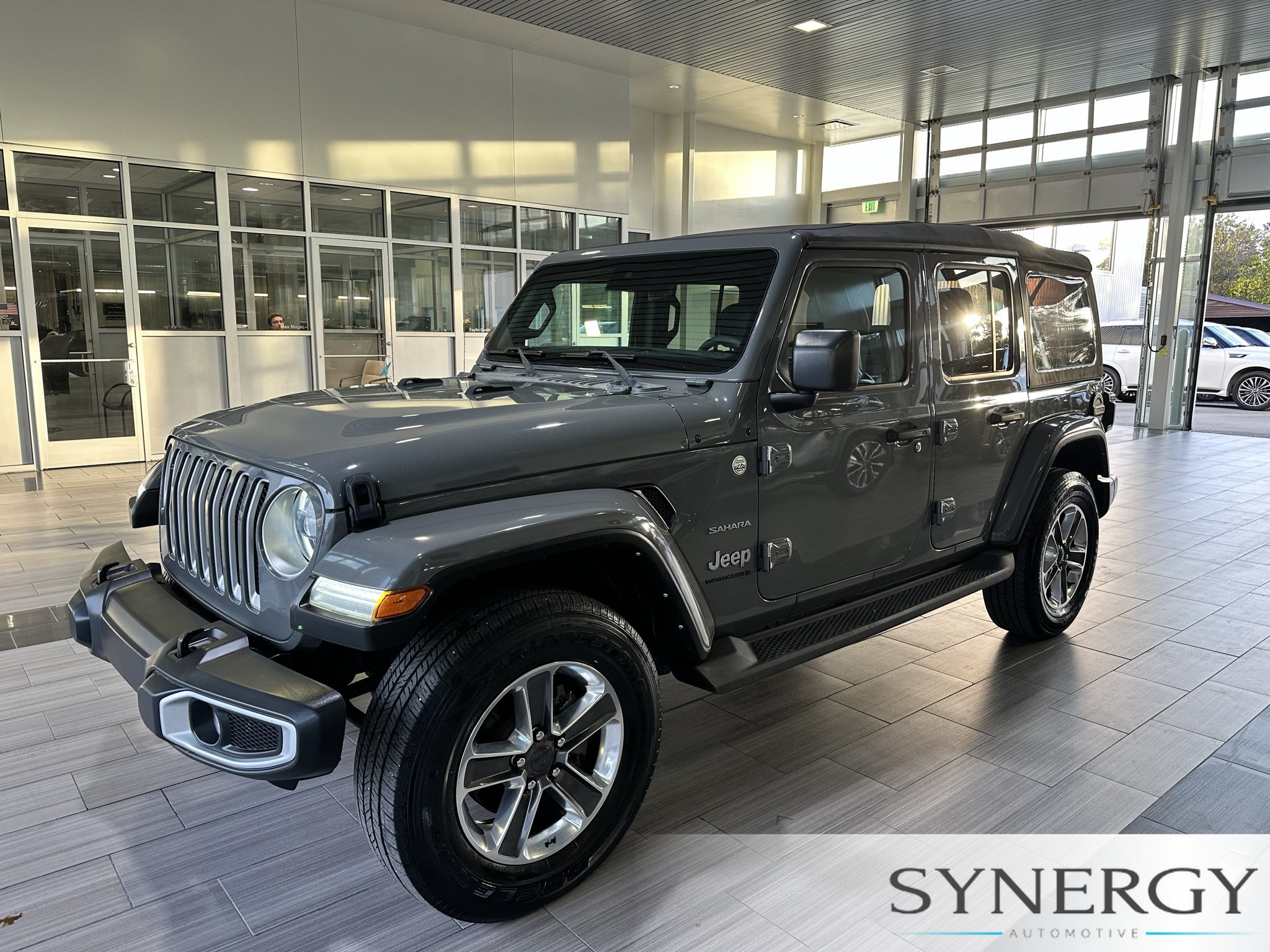Used 2023 Jeep Wrangler Unlimited Sahara w/ LED Lighting Group