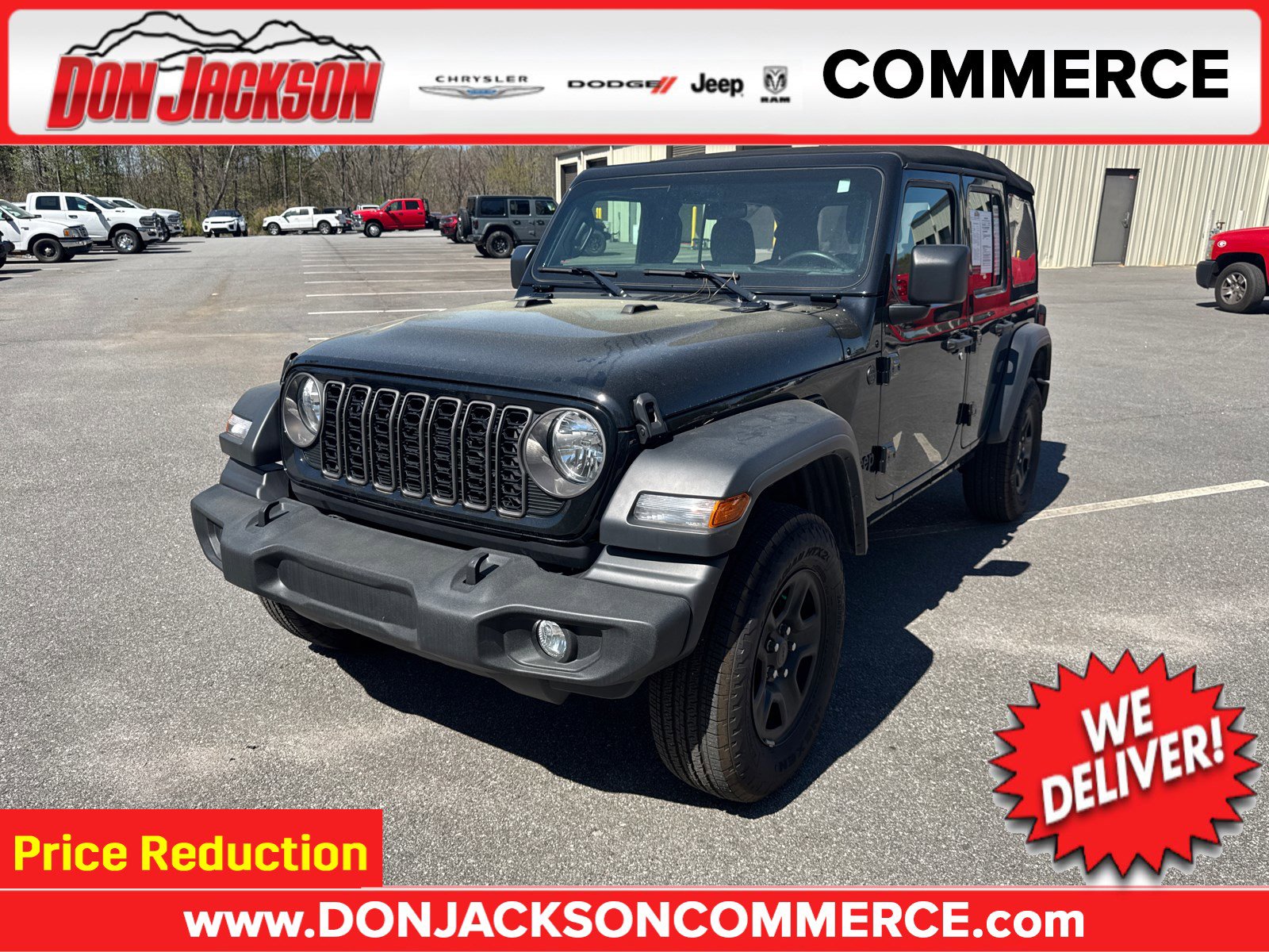 Used 2024 Jeep Wrangler Sport image 1