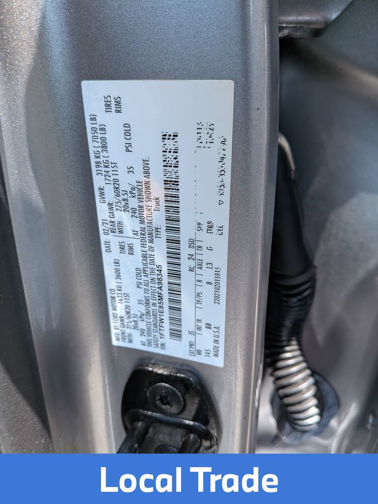 Used 2021 Ford F150 Platinum w/ Equipment Group 701A High AWD/4WD image 8