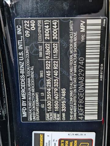 Used 2022 Mercedes-Benz GLS 580 4MATIC image 25