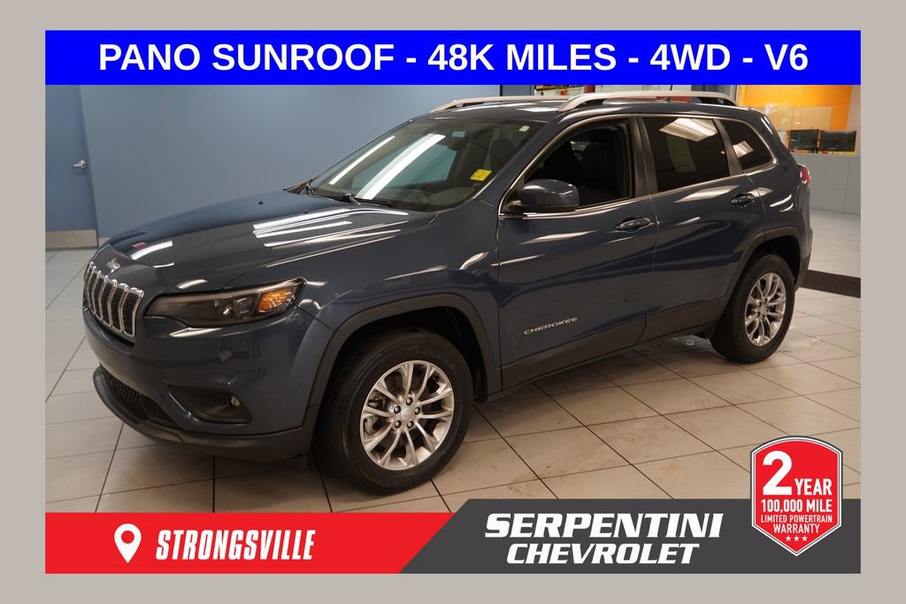 Used 2021 Jeep Cherokee Latitude Lux w/ Sun & Sound Group AWD/4WD image 1