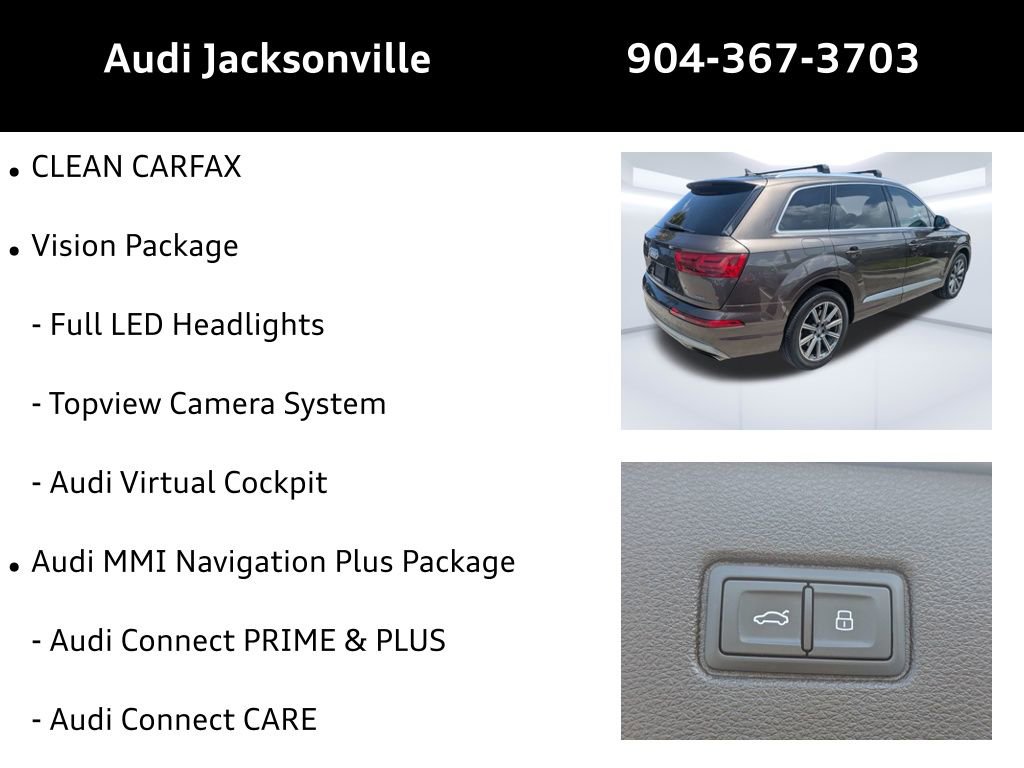 Used 2018 Audi Q7 2.0T Premium Plus w/ Premium Plus Package AWD/4WD image 9