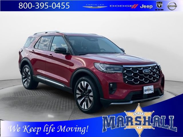 Used 2025 Ford Explorer Platinum w/ LUX Leather Package AWD/4WD video 1