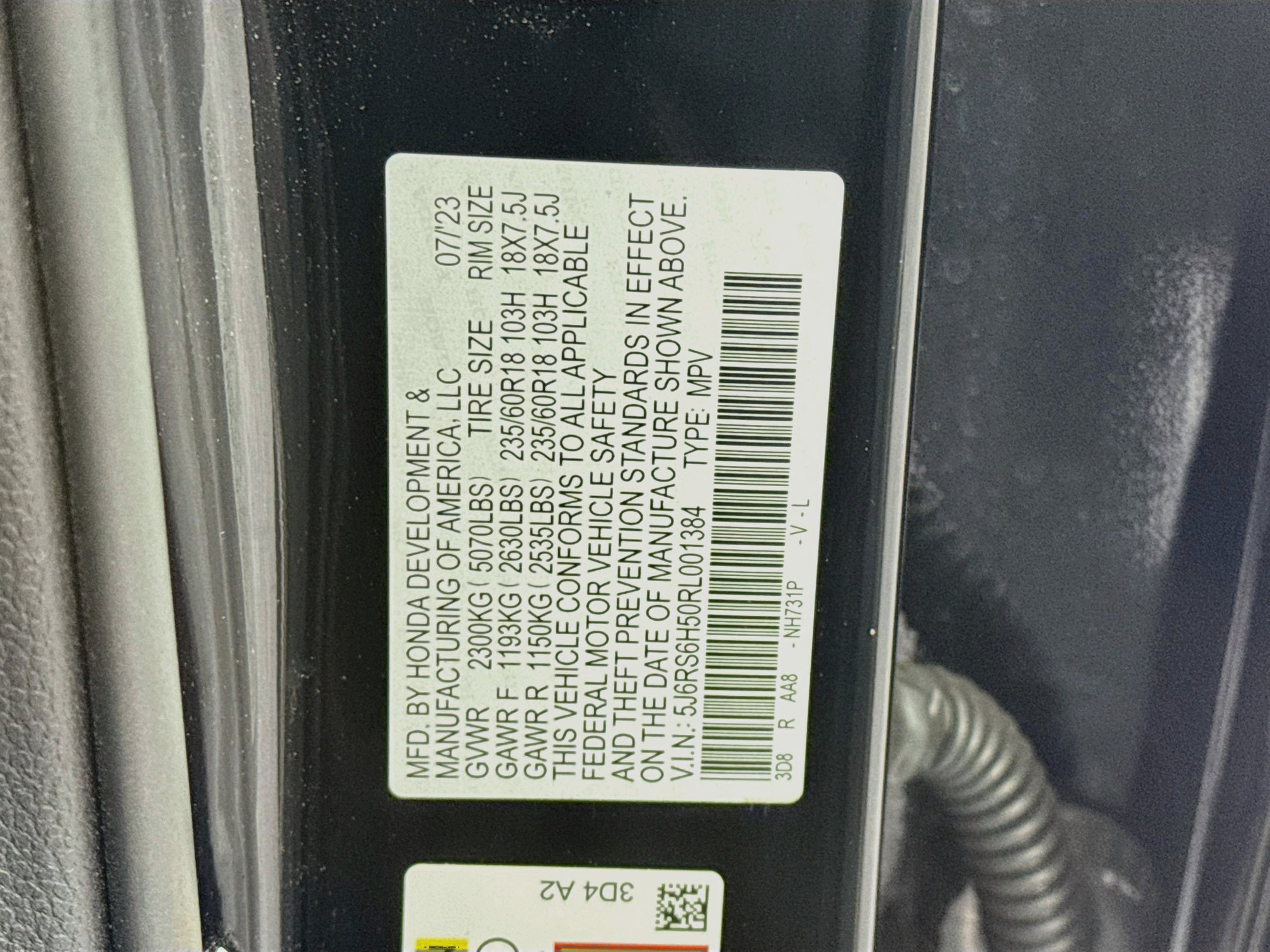 Certified 2024 Honda CR-V Sport image 32