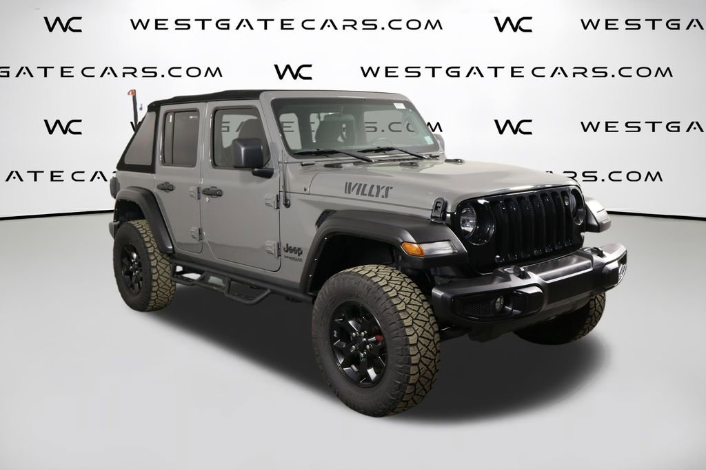 Used 2021 Jeep Wrangler Unlimited Willys image 41