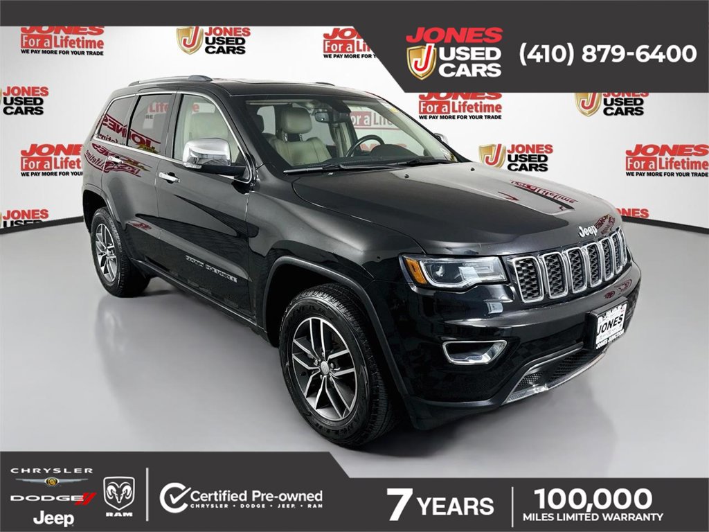 Used 2021 Jeep Grand Cherokee Limited w/ Premium Lighting Group