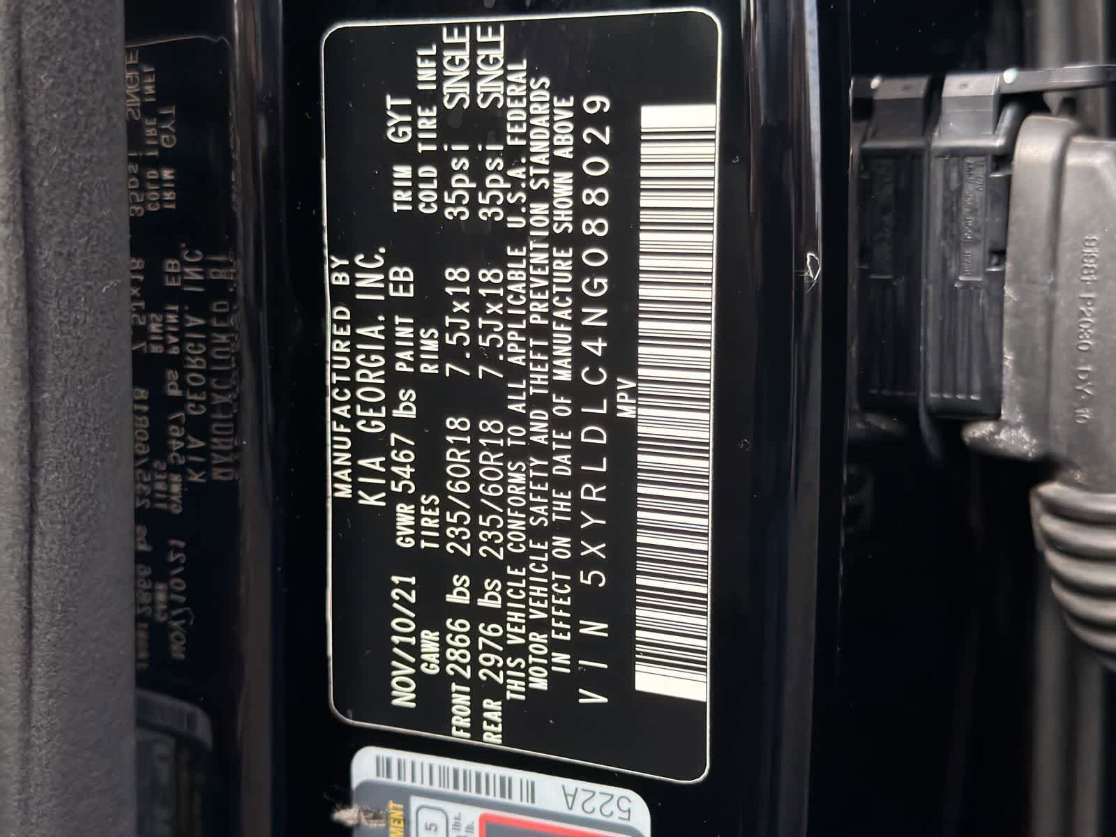 Used 2022 Kia Sorento S w/ Panoramic Sunroof Package AWD/4WD image 38
