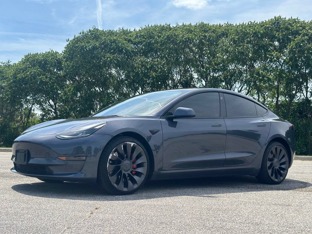 Used 2022 Tesla Model 3 Performance AWD/4WD image 3