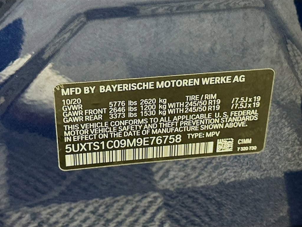 Used 2021 BMW X3 xDrive30e w/ M Sport Package image 33