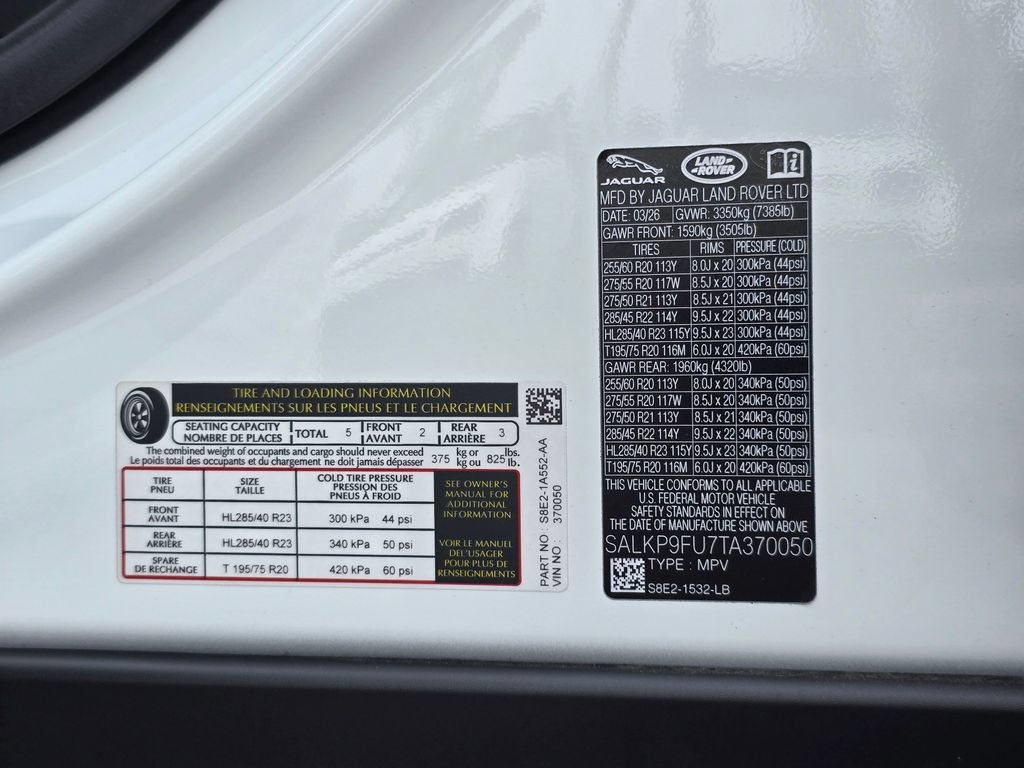 New 2026 Land Rover Range Rover SE AWD/4WD image 37
