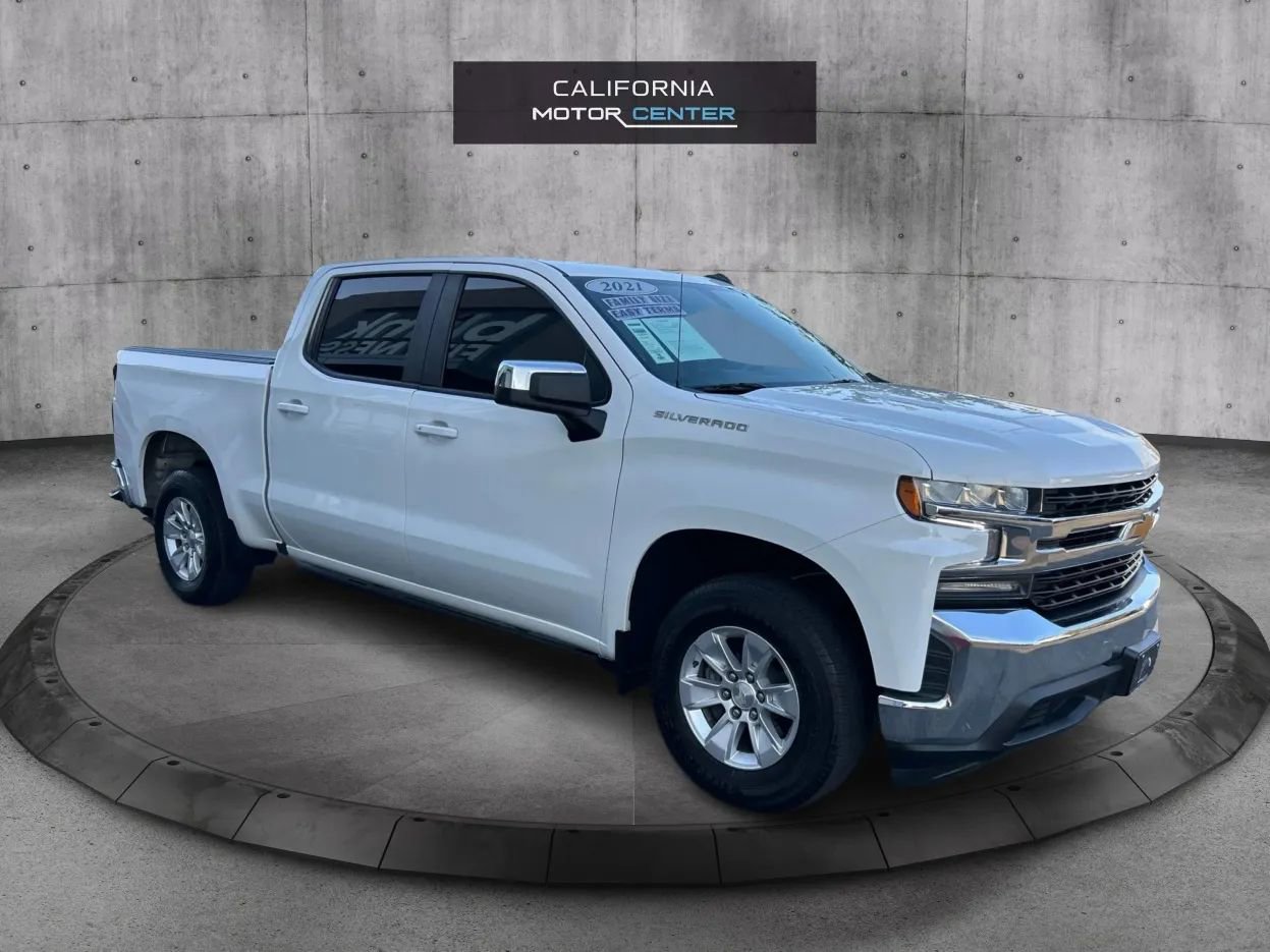 Used 2021 Chevrolet Silverado 1500 LT w/ LPO, Liner Protection Package RWD image 1