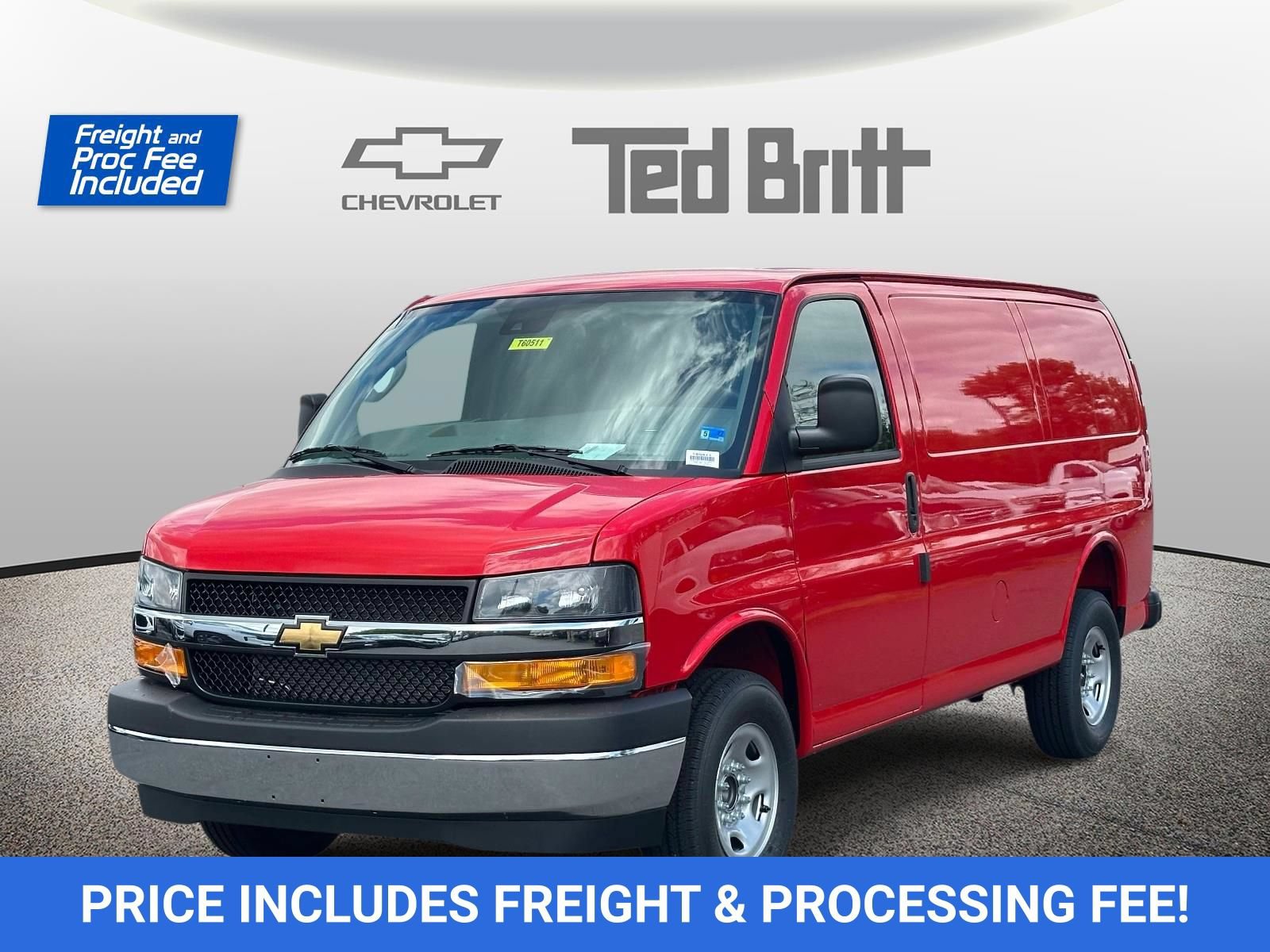 New 2026 Chevrolet Express 2500 w/ Safety Package