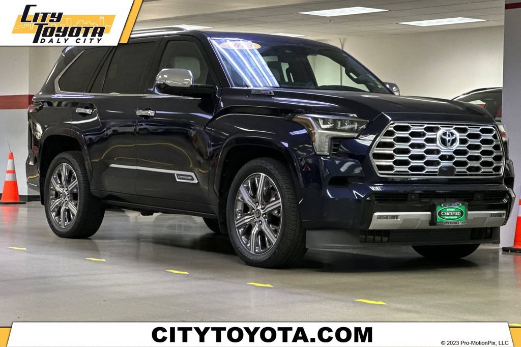 Certified 2023 Toyota Sequoia Capstone AWD/4WD image 1