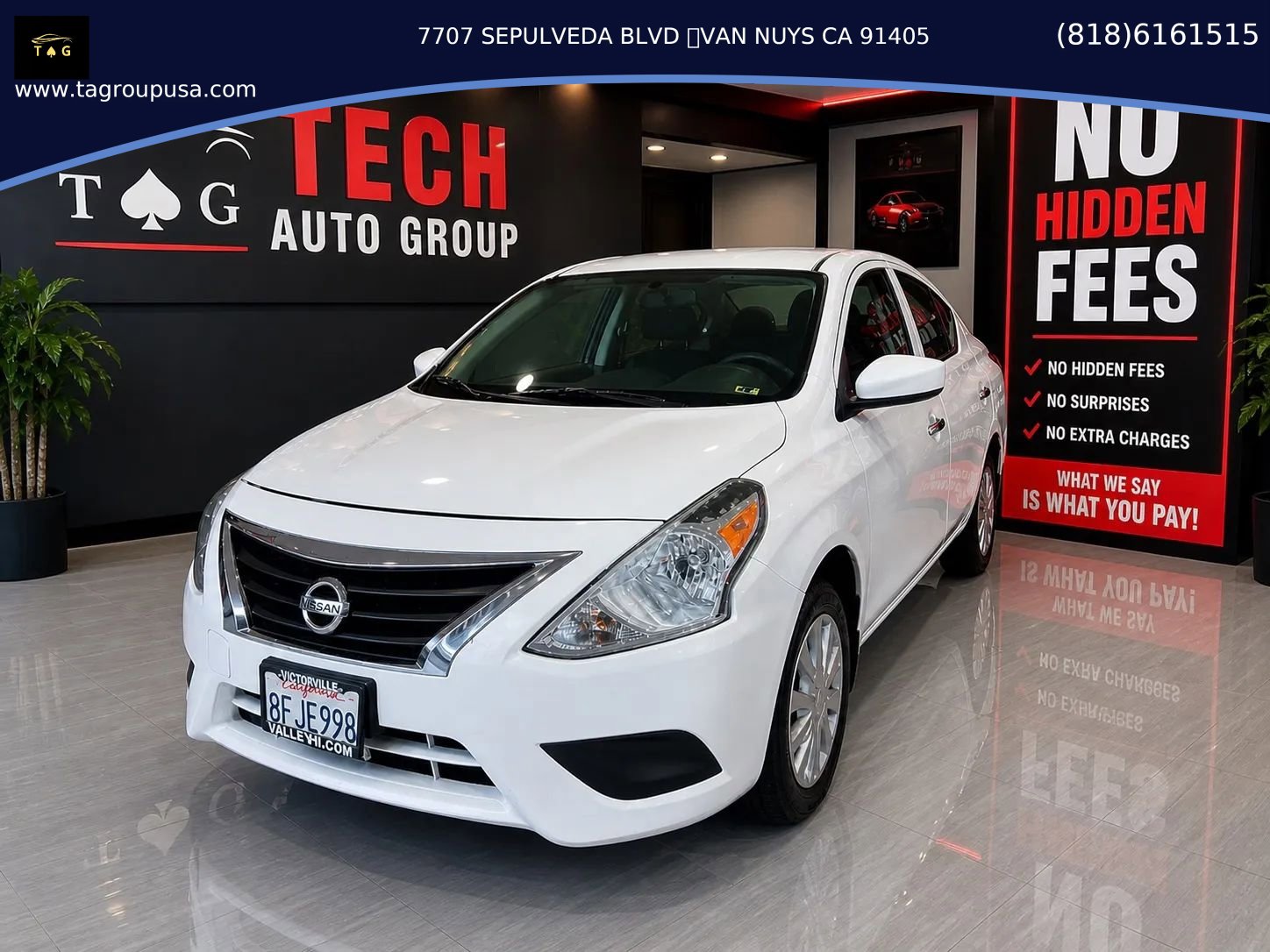 Used 2019 Nissan Versa S FWD image 1