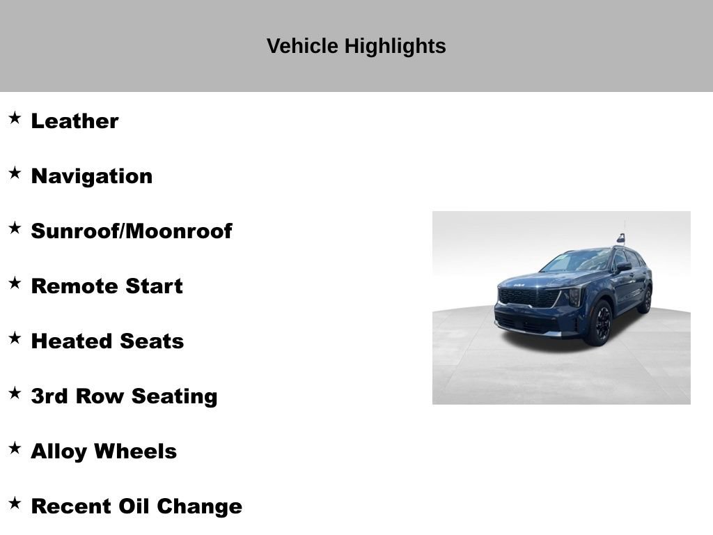 Certified 2025 Kia Sorento S w/ Panoramic Sunroof Package image 10