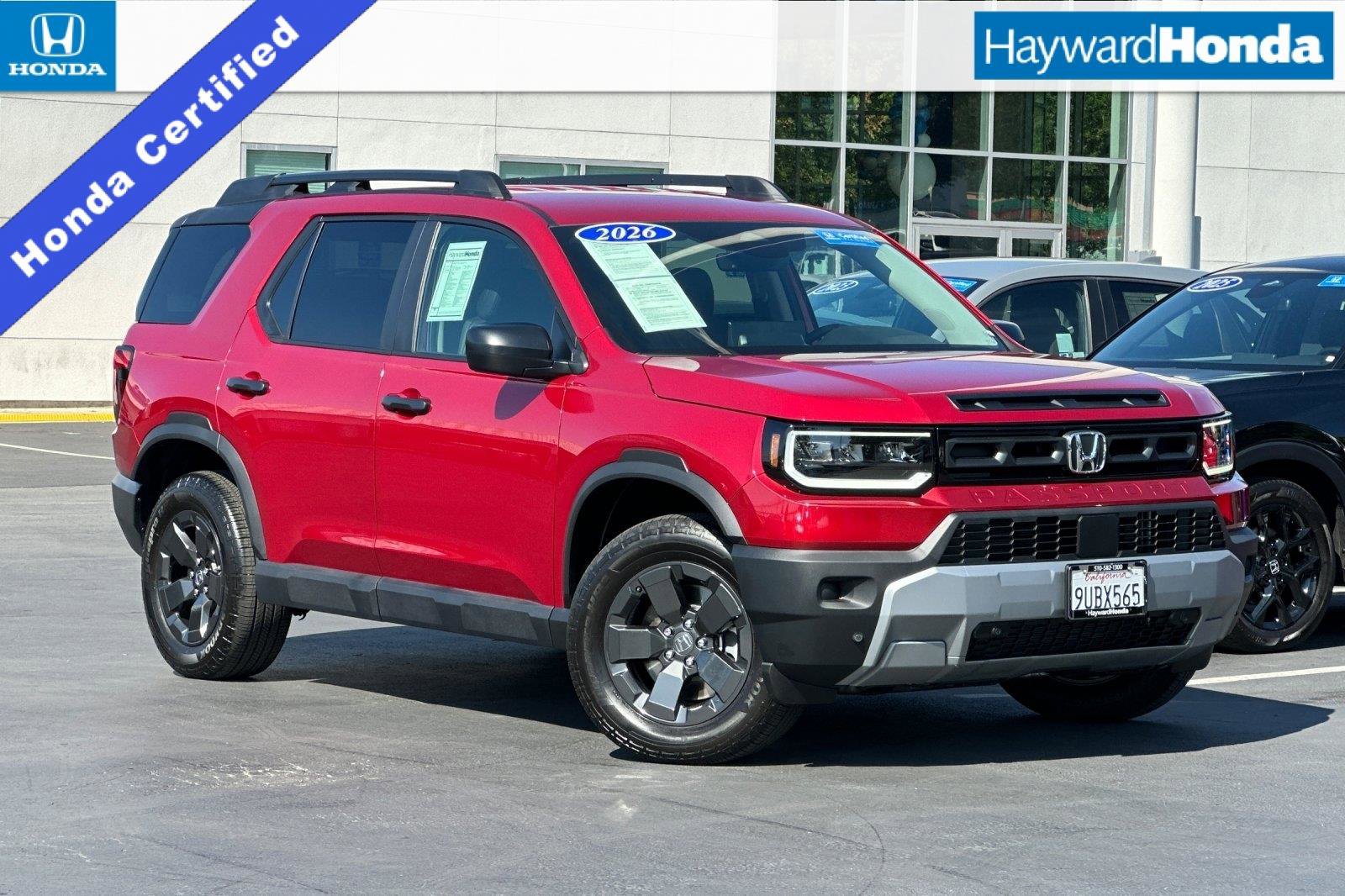 Certified 2026 Honda Passport RTL
