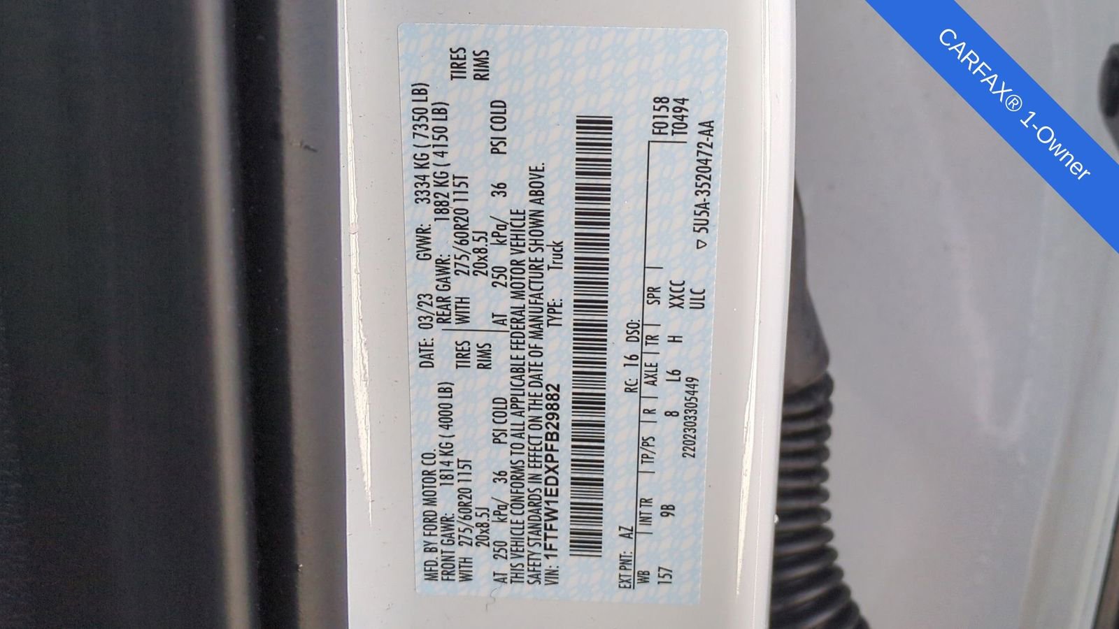 Used 2023 Ford F150 Platinum w/ Equipment Group 701A High image 42