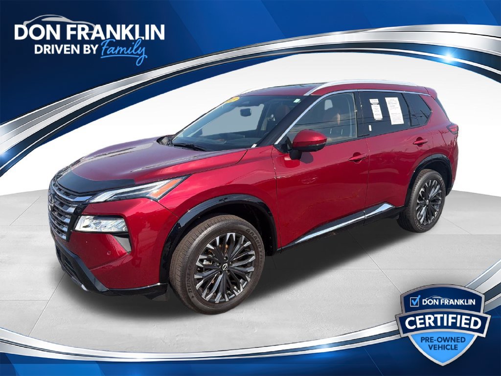 Certified 2025 Nissan Rogue Platinum w/ Platinum Premium Package
