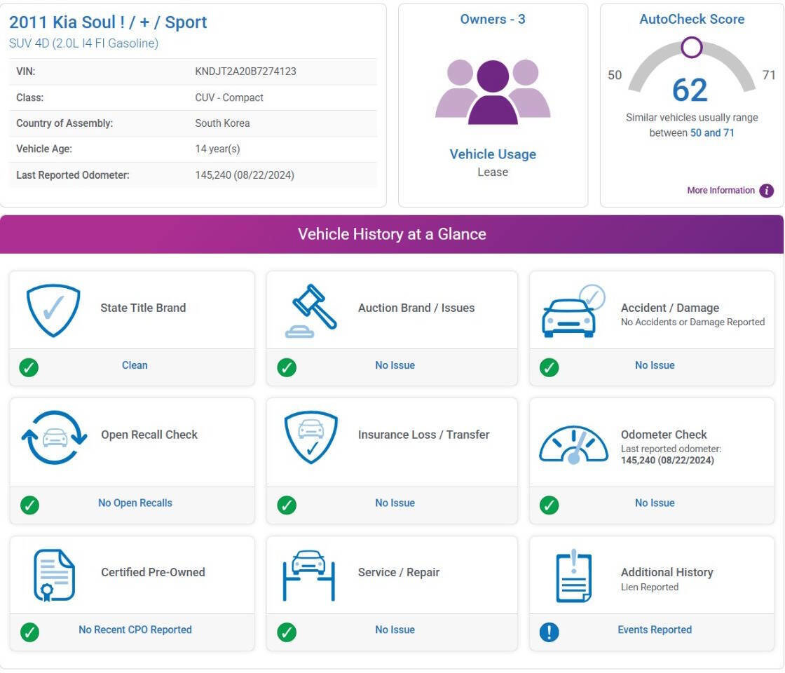Used 2011 Kia Soul + w/ Audio Pkg image 2