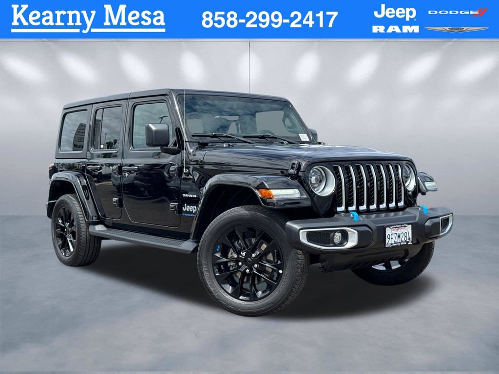Certified 2023 Jeep Wrangler Unlimited Sahara AWD/4WD image 1