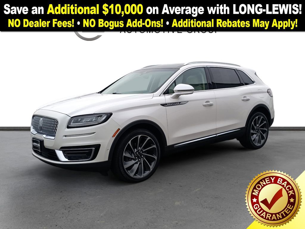 Used 2019 Lincoln Nautilus Reserve image 1