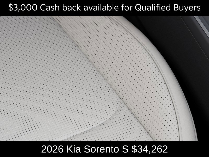 New 2026 Kia Sorento S w/ S Panoramic Sunroof Package FWD image 24