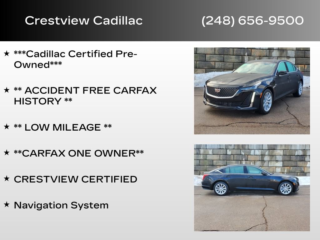 Certified 2023 Cadillac CT5 Luxury w/ Sun And Sound Package image 6