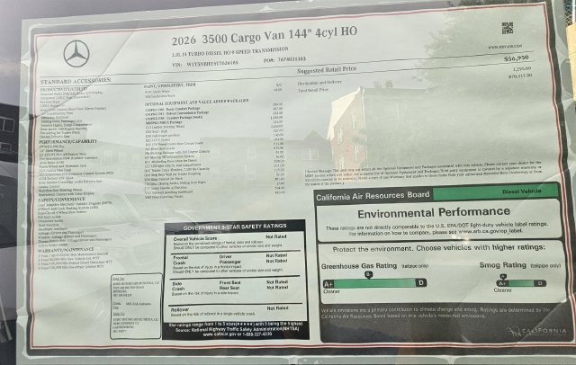 New 2026 Mercedes-Benz Sprinter 3500 image 7