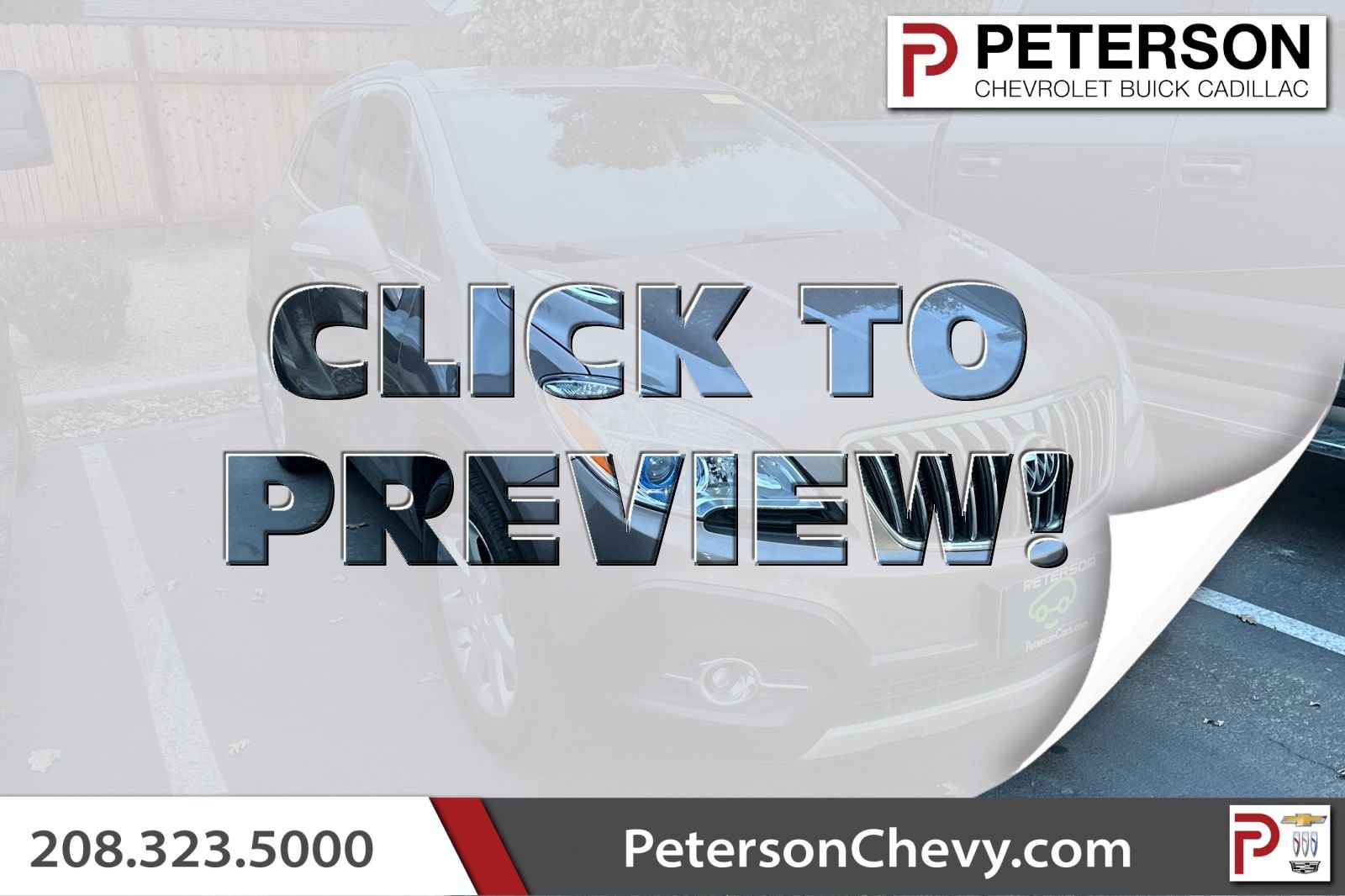 Used 2015 Buick Encore Leather