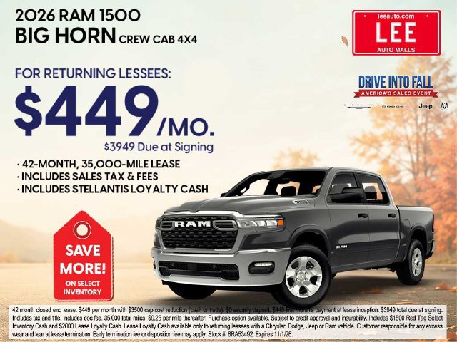 New 2026 RAM 1500 Laramie w/ Night Edition AWD/4WD image 10