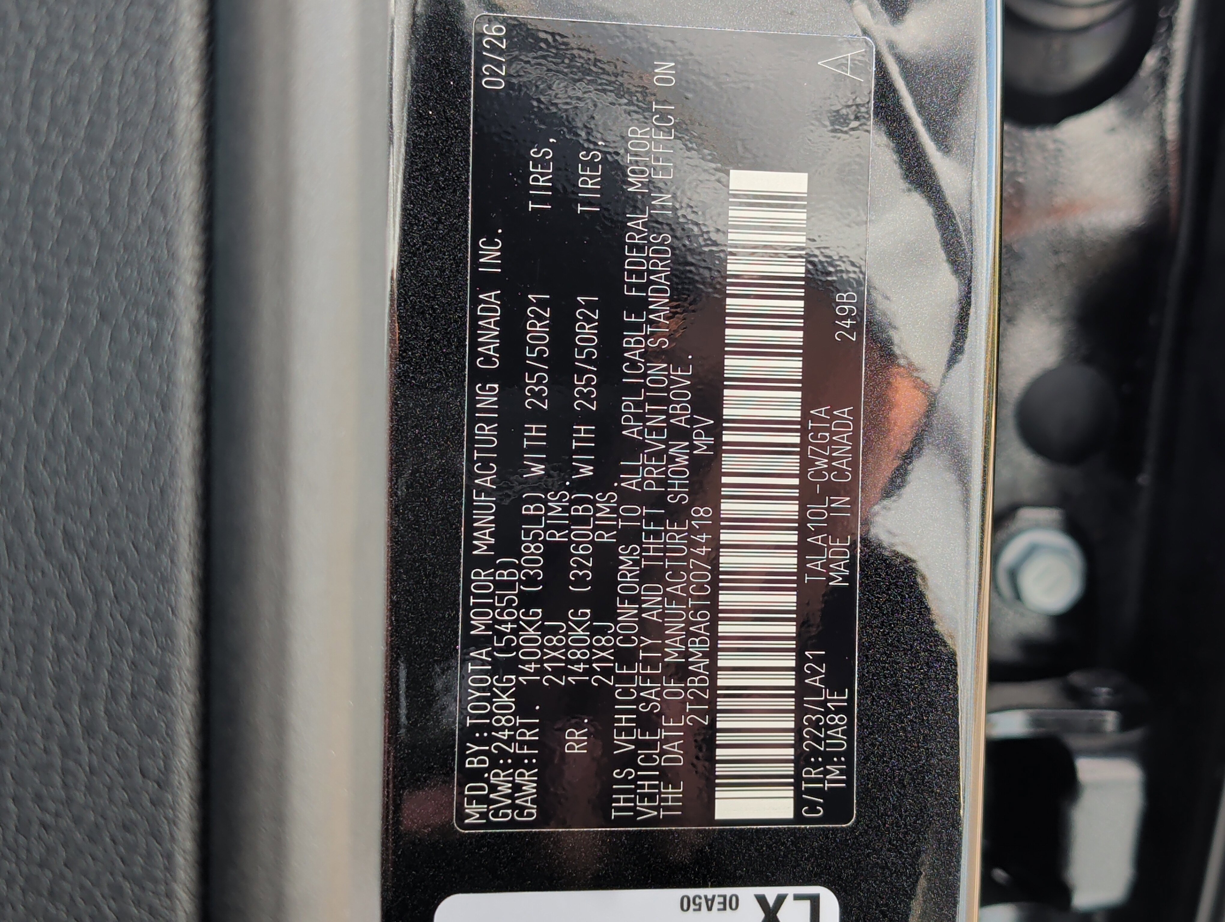 New 2026 Lexus RX 350 RX 350 Luxury image 31