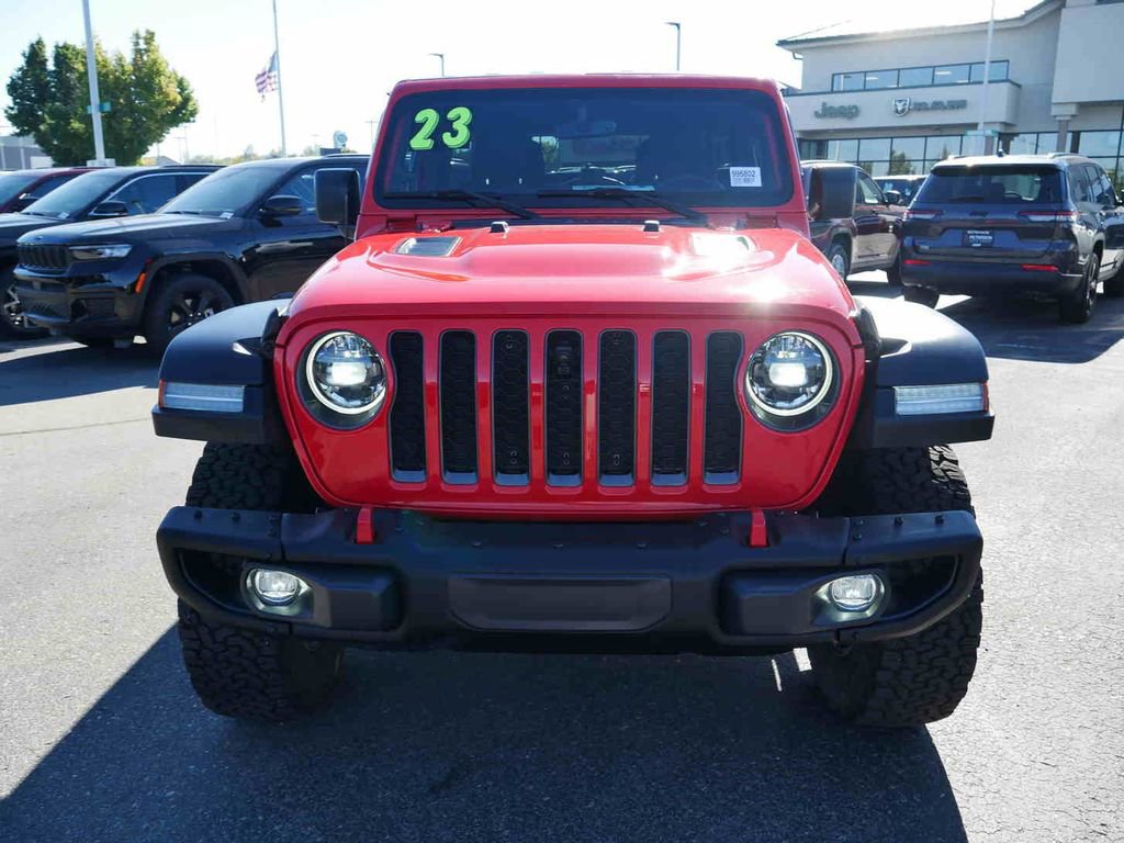 Used 2023 Jeep Wrangler Unlimited Rubicon w/ Steel Bumper Group image 3
