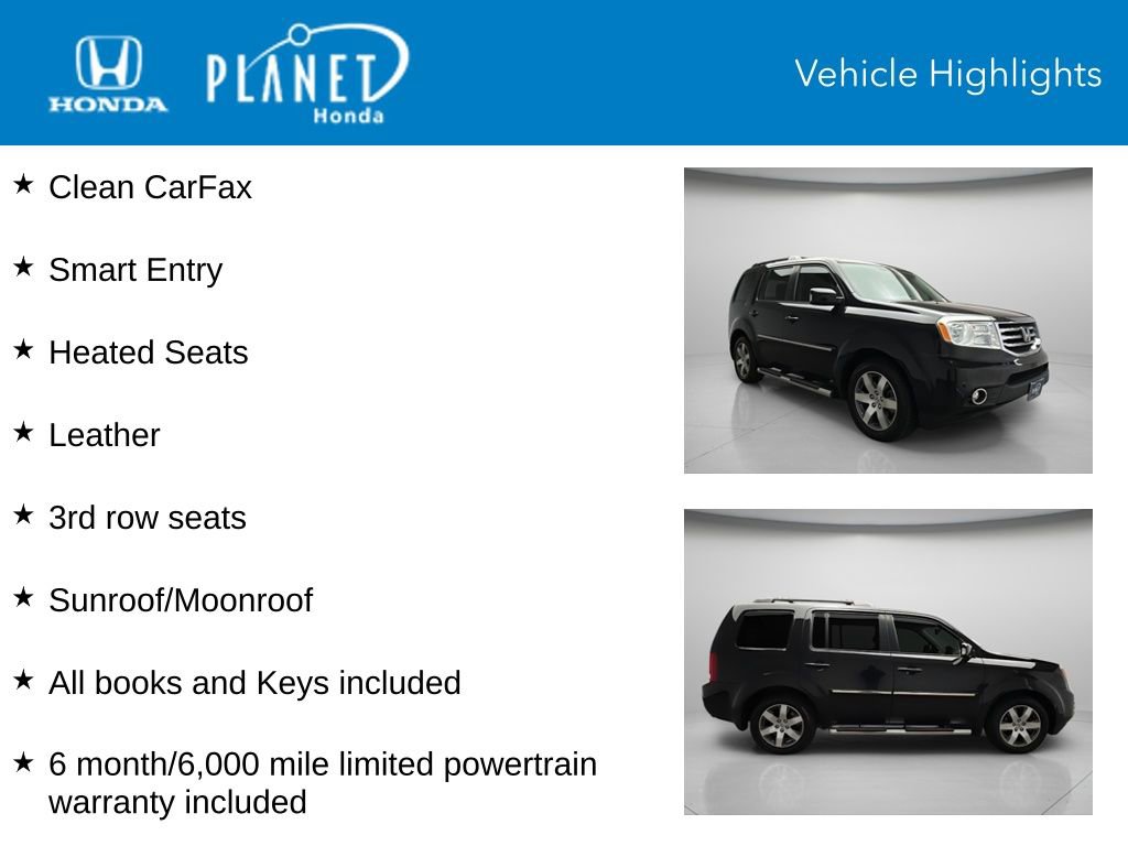 Used 2014 Honda Pilot Touring image 4