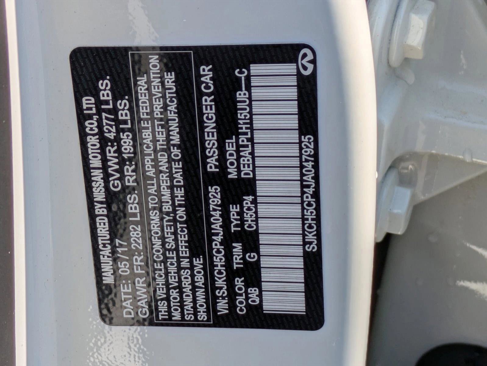 Used 2018 INFINITI QX30 FWD image 15