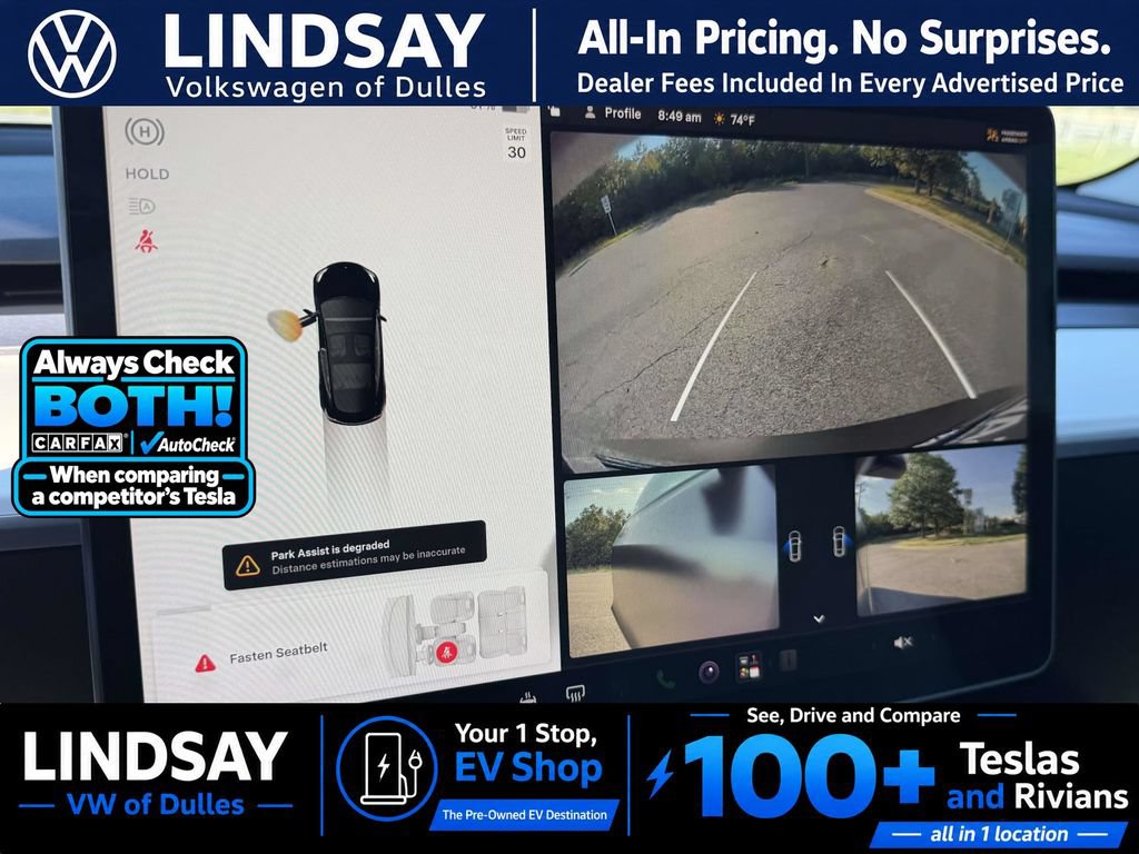 Used 2022 Tesla Model 3 Performance AWD/4WD image 19