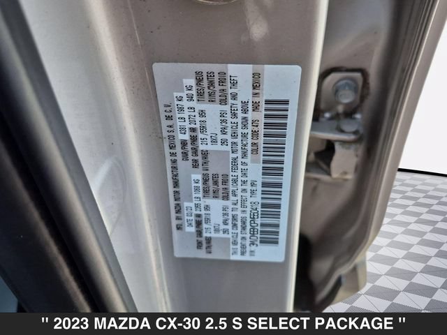 Certified 2023 MAZDA CX-30 AWD 2.5 S w/ Select Package image 36