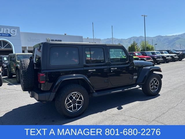 Used 2023 Jeep Wrangler Unlimited Sahara w/ Cold Weather Group AWD/4WD image 11