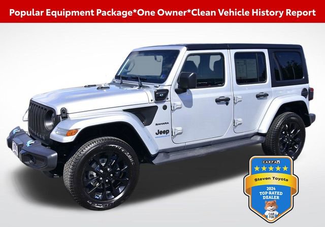 Used 2023 Jeep Wrangler Unlimited Sahara w/ Cold Weather Group AWD/4WD image 1