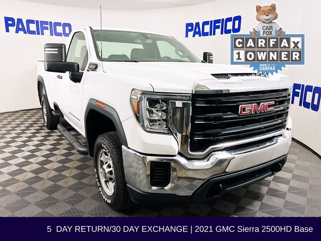 Used 2021 GMC Sierra 2500 2WD Regular Cab w/ Fleet Convenience Package image 1