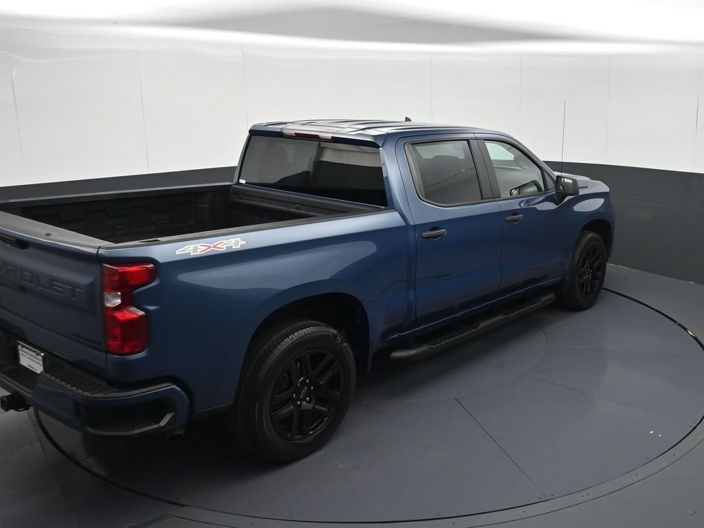 Certified 2024 Chevrolet Silverado 1500 Custom w/ Turbomax Blackout Package AWD/4WD image 26
