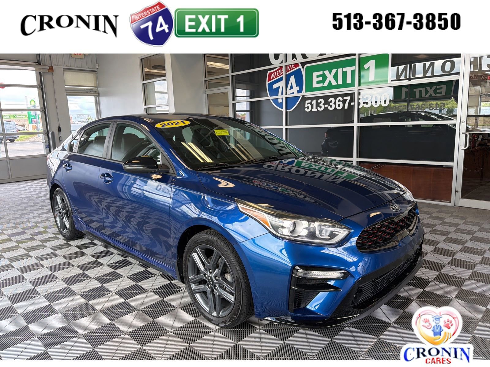 Used 2021 Kia Forte GT-Line FWD image 1