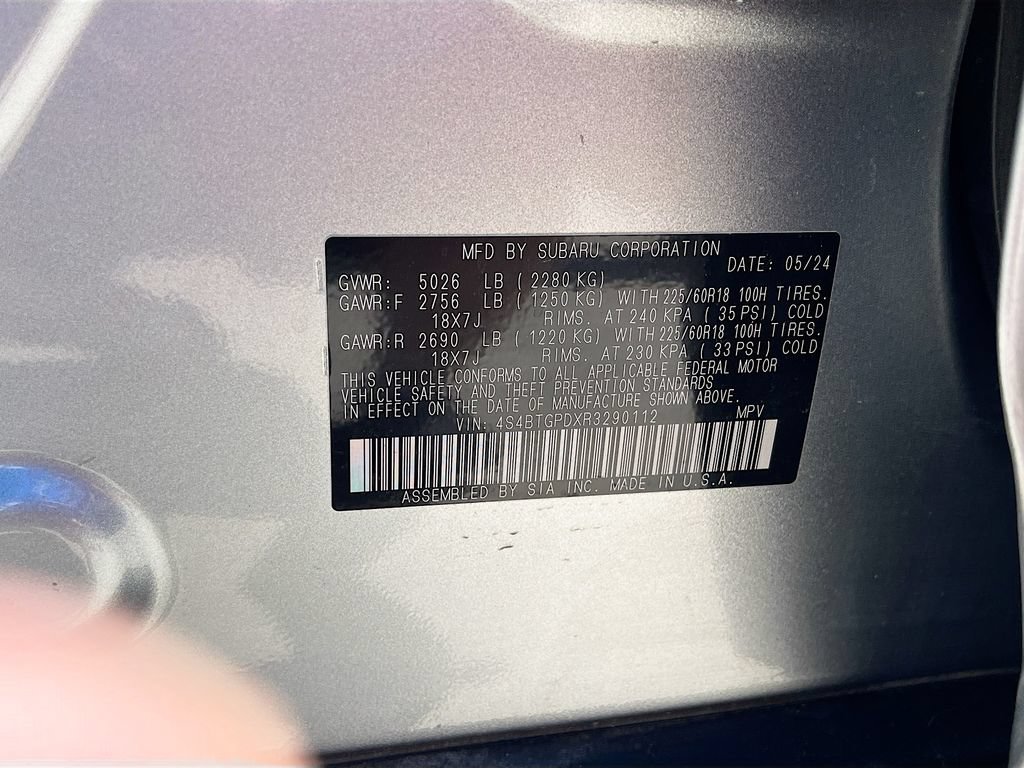 Used 2024 Subaru Outback Touring XT AWD/4WD image 34