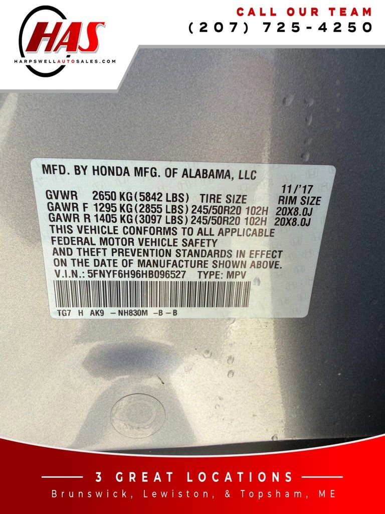 Used 2017 Honda Pilot Touring image 20