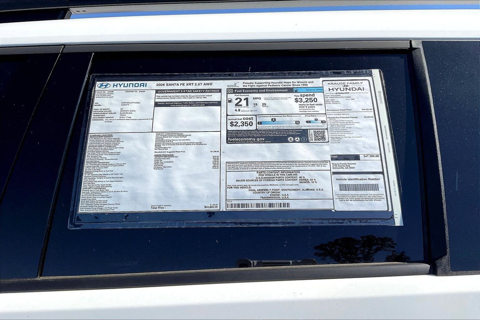 New 2026 Hyundai Santa Fe XRT image 14