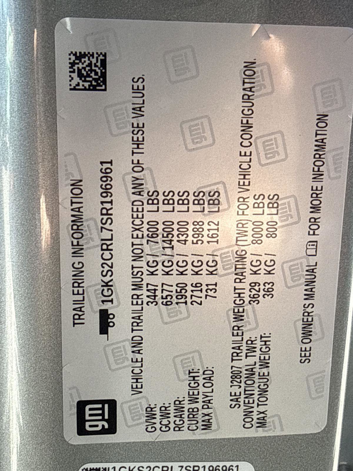 Used 2025 GMC Yukon AT4 w/ Premium Trailering Package image 9