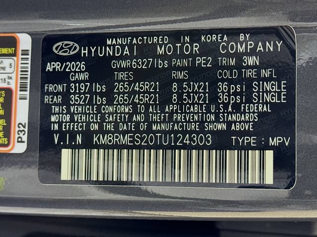 New 2026 Hyundai Palisade Calligraphy AWD/4WD image 55