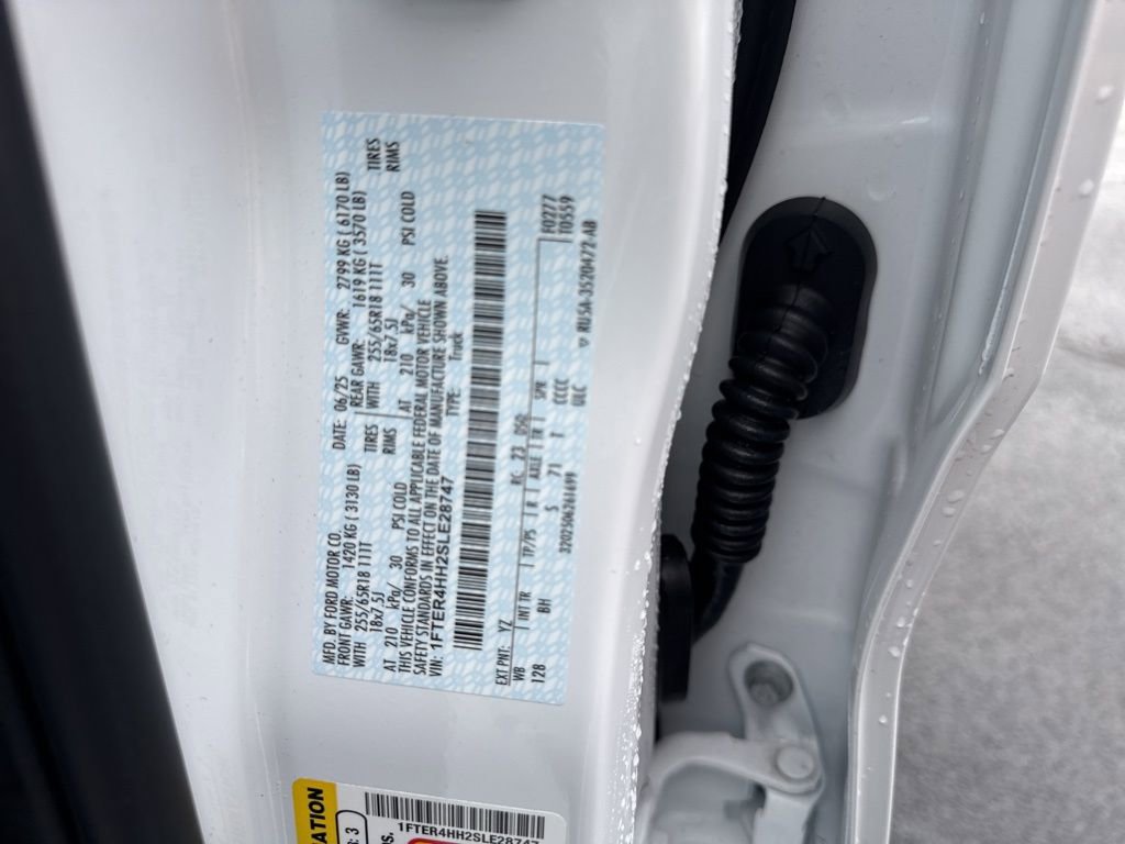 New 2025 Ford Ranger XLT w/ Equipment Group 301A High image 33