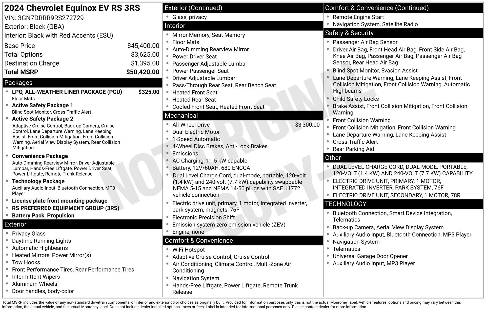 Used 2024 Chevrolet Equinox EV RS image 3