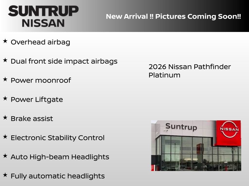 New 2026 Nissan Pathfinder Platinum AWD/4WD image 6