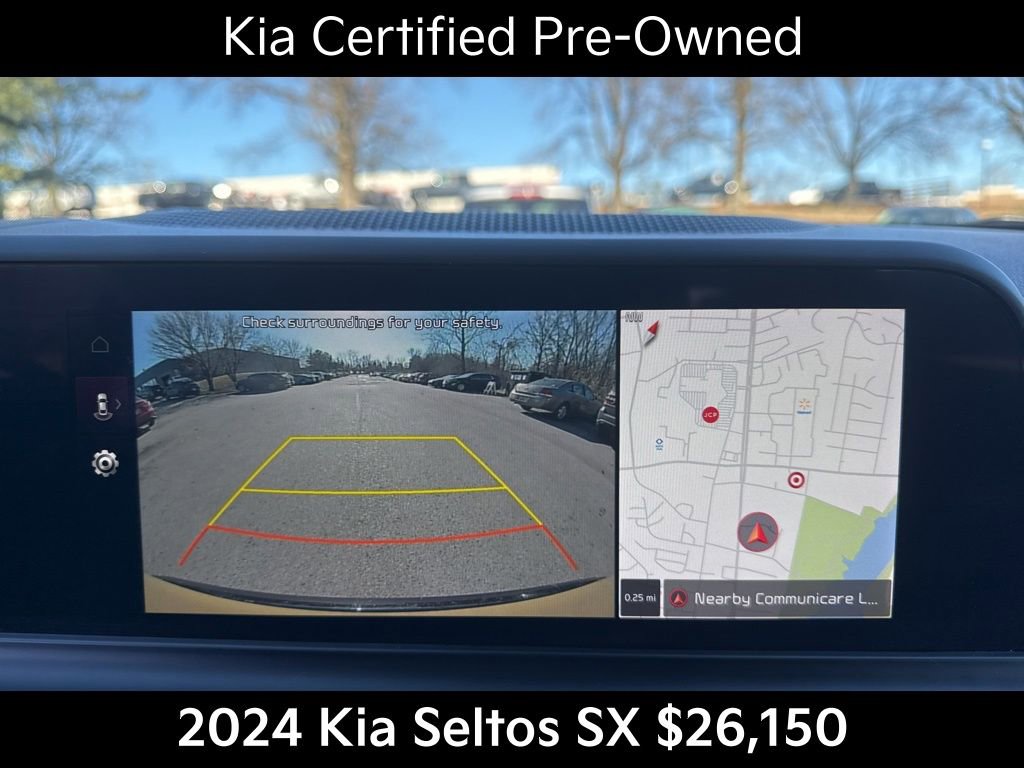 Certified 2024 Kia Seltos SX w/ SX Sunroof Package image 27